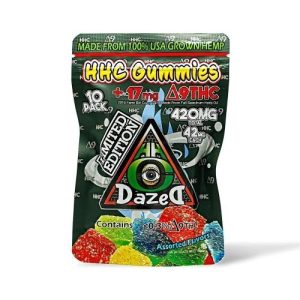 Dazed HHC Gummy 25MG/Gummy 10 Pack
