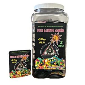 Dazed D8 Nerd Gummies Jar 50CT