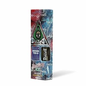 Dazed THC-O 2.1 Gram Cartridge Strawberry Ice Sativa