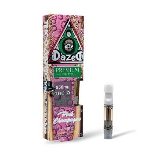 Dazed THC-O 1 Gram Cartridge Pink Champagne Super Indica 950MG