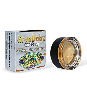 Dazed 8g Grand Dabz 800mg Mix Blend Pineapple Express Hybrid
