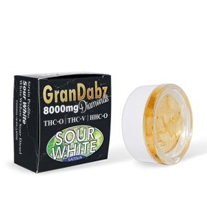 Dazed 8g Grand Dabz Diamonds 800mg Mix Blend Sour White