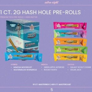 Astro Eight Hashhole 2g Pre-Rolls 20ct Rocket Runtz