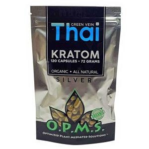 OPMS 120 Capsules 72 Grams Green Vein Thai