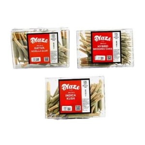 Blaze 40ct Pre-Rolls Delta 8 Wedding Cake Hybrid