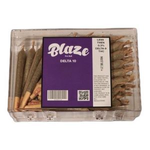 Blaze 40ct Pre-Rolls Delta 10 Citron Sativa