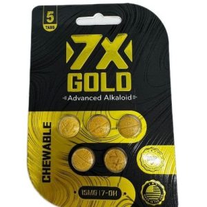 7X Gold Advanced Alkaloid Tablets 5ct