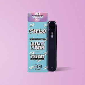 Sitlo Delta 11 Live Resin Disposable 2 Gram Wedding Cake Limited