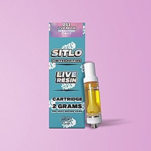 Sitlo Delta 11 Live Resin Cart 2 Gram Wedding Cake LE