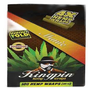 Kingpin Hemp Manic 25 Packs/Box