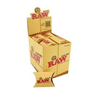 Raw Slim Tips 20 Packs Per Box/ 21 Tips Per Pack
