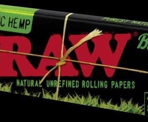 Raw Black 1 1/4 Organic Hemp Paper 24 Booklets
