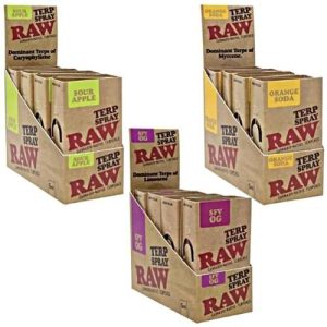 Raw Terpene Spray Enhancer Orange Soda 8 Spray/Display