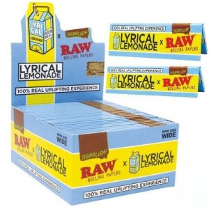 Raw King Size Wide 50ct Lyrical Lemonade Papers