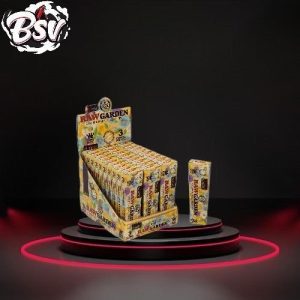 Raw Classic Garden King Size Cones 3ct/30ct Display