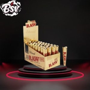 Raw Ethereal King Size Cones 32PK 3CT