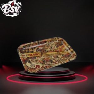 Raw large Mix Items Metal Rolling Tray