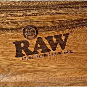 Raw Wood Tray Mahogany