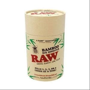 Raw Bamboo Six Shooter Cone Filler 1/14