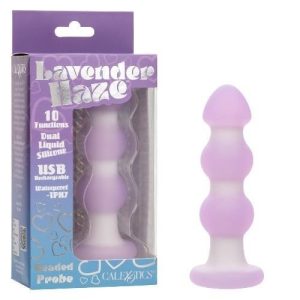 Lavender Haze Beaded Probe Purple/White