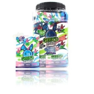Geek'd 40ct Jar 525mg Assorted Gummy Bags