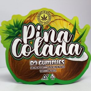 Eight-O Stixx 25mg D9 10ct Gummies Pina Colada