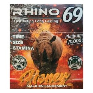 Rhino 69 Fast Acting Long Lasting Enhancer Honey