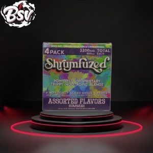 Shrumfuzed 3200mg Gummies Assorted Flavors