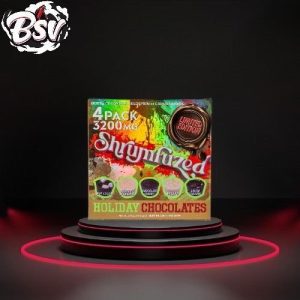 Shrumfuzed 3200mg Gummies Holiday Chocolates