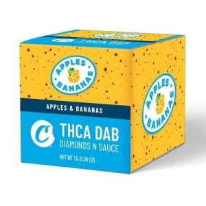 Cookies THCA 1g Diamond Sauce Dab Apples & Bananas