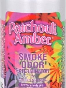 Smoke Odor Spray Exterminator Patchouli Amber 7OZ
