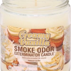 Smoke Odor Candle Creamy Vanilla 13OZ