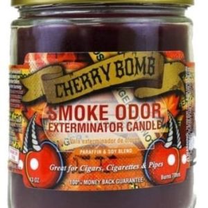 Smoke Odor Candle Cherry Bomb 13OZ