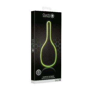 Ouch! Glow In The Dark Bounded Leather Round Paddle
