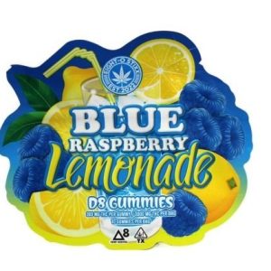 Eight-O Stixx 25mg D9 10ct Gummies Blue Raspberry Lemonade