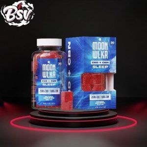 Moon Wlkr Gummies CBD 30ct Mixed Berries Sleep