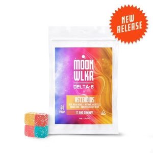 Moon Wlkr Gummy D8 20ct Asteroids 12.5mg Per Piece