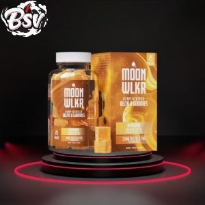 Moon Wlkr Gummies Delta 8 25ct Hyperion (Mango Kush)