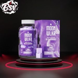 Moon Wlkr Gummies Delta 8 25ct Hydra (Purple Punch)