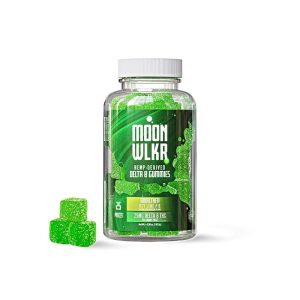 Moon Wlkr Gummy D8 Amalthea Key Lime Pie 25ct 25MG/Piece