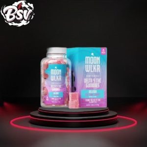 Moon Wlkr Gummies Delta 9 25ct Belinda (Cotton Candy)