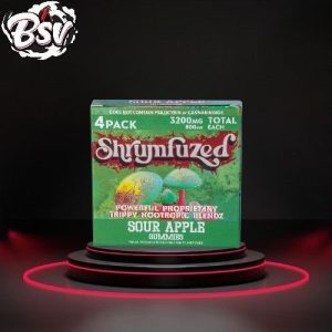 Shrumfuzed 3200mg Gummies Sour Apple