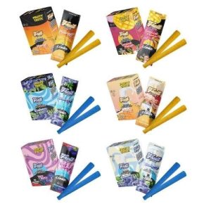Fruit Cones Terp Wraps 10ct Display Mango Cream
