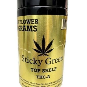 Sticky Green 28g Top Shelf THC-A Flower Hybrid