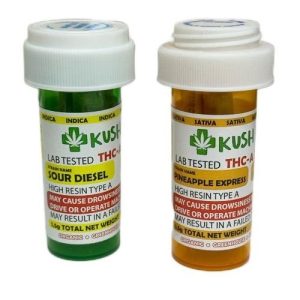 Sticky Green Kush RX THC-A Pre-Rolls 3ct 1.5g Sour Diesel