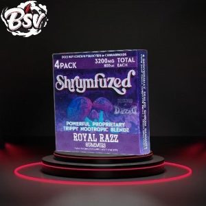 Shrumfuzed 3200mg Gummies Royal Razz