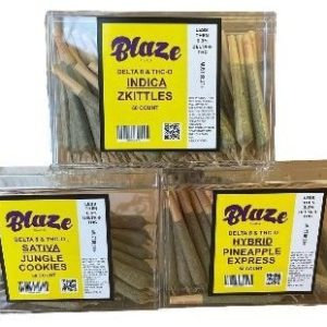 Blaze 30ct Pre-Rolls THC-A Zkittles Indica
