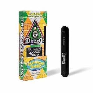 Dazed Titanz 2 Gram THC-O Disposable Mango Haze Sativa