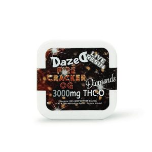 Dazed THC-O Diamond Dabs 3 Grams Fire Cracker OG