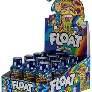 Float Mushroom Shot 2oz 12pc/Display Blue Lotus